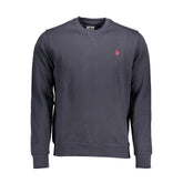 U.S. POLO ASSN. Blue Cotton Men Sweater -   -  U.S. POLO ASSN..